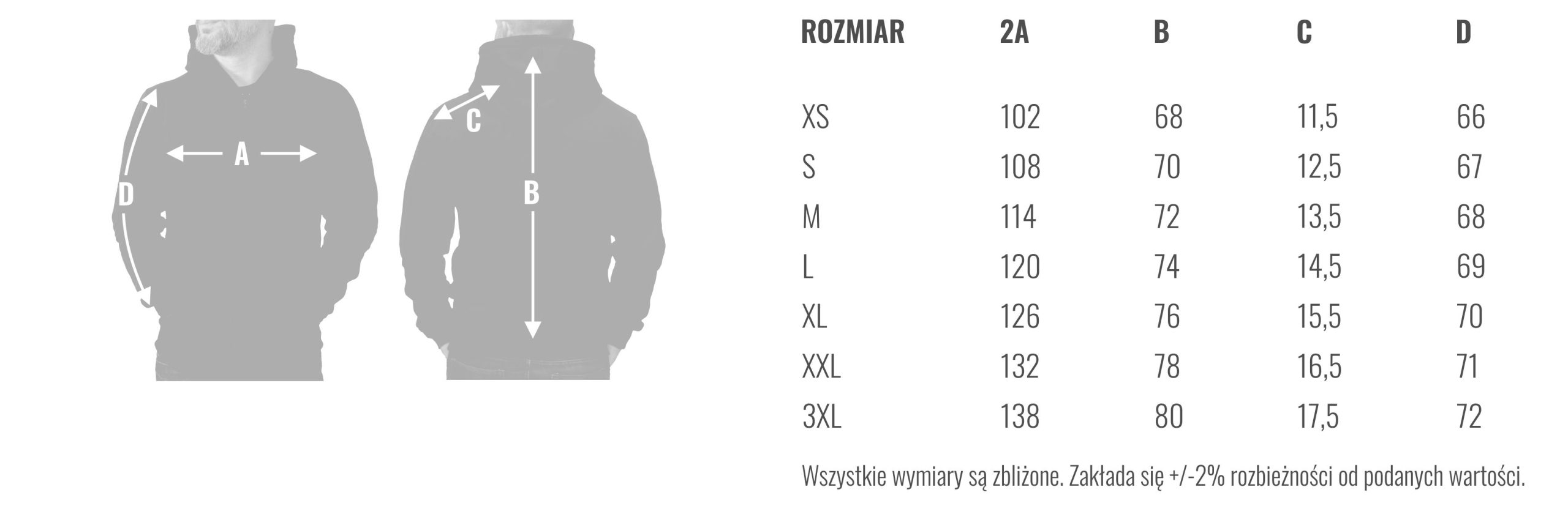 bluza na zamek "teraz albo nigdy"